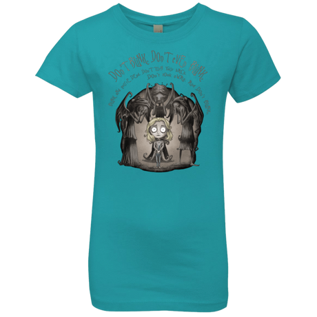 T-Shirts Tahiti Blue / YXS Dont Blink Girls Premium T-Shirt