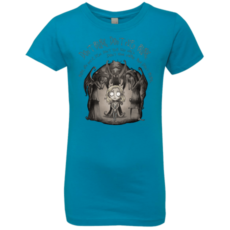 T-Shirts Turquoise / YXS Dont Blink Girls Premium T-Shirt