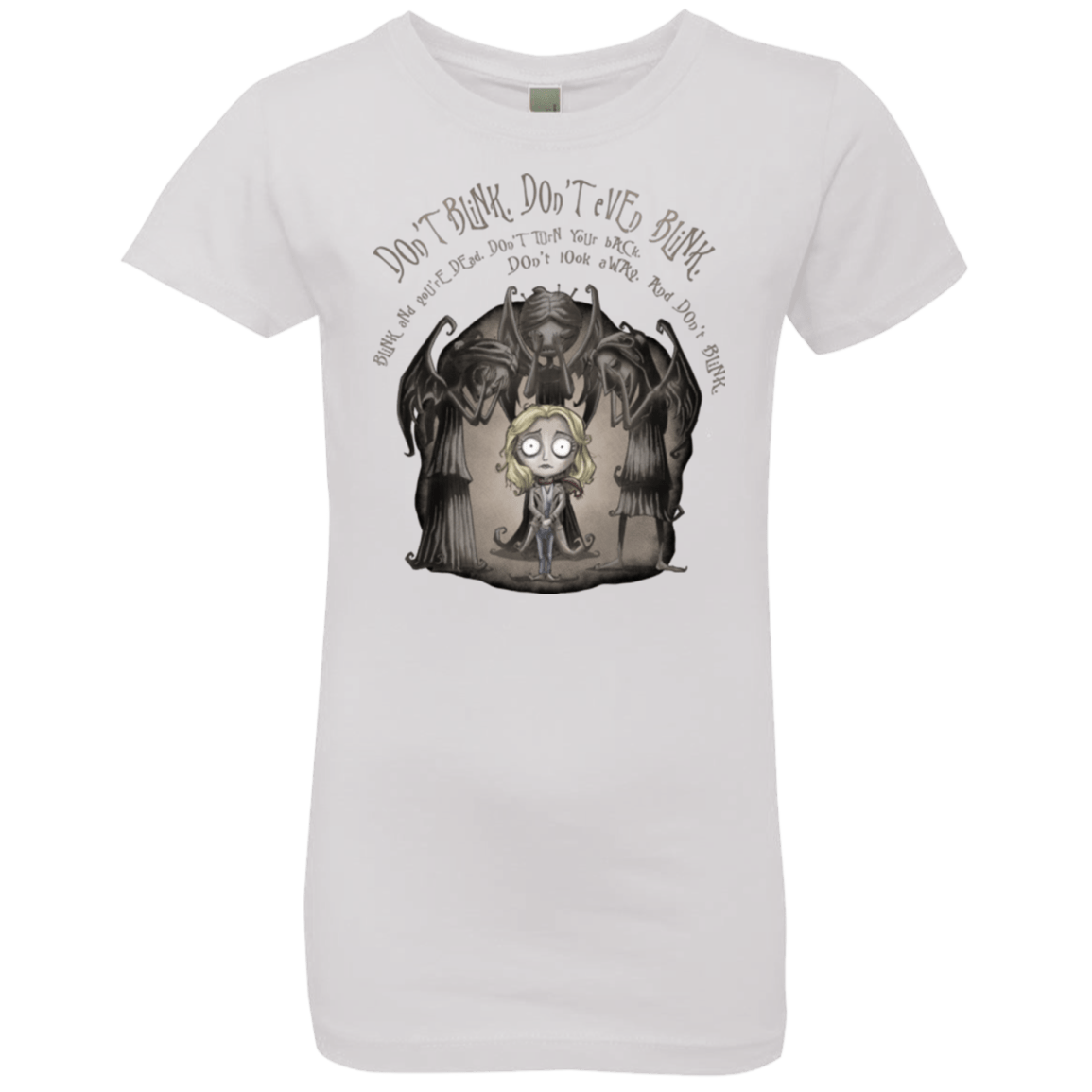 T-Shirts White / YXS Dont Blink Girls Premium T-Shirt
