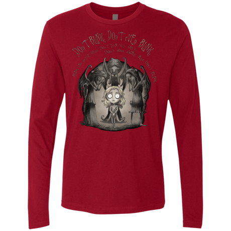 T-Shirts Cardinal / Small Dont Blink Men's Premium Long Sleeve