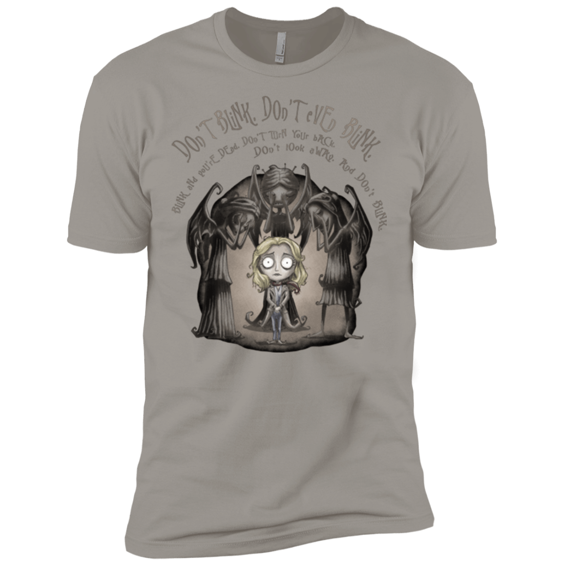 T-Shirts Light Grey / X-Small Dont Blink Men's Premium T-Shirt