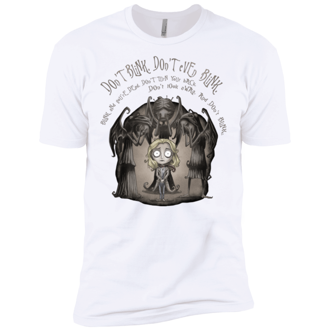 T-Shirts White / X-Small Dont Blink Men's Premium T-Shirt