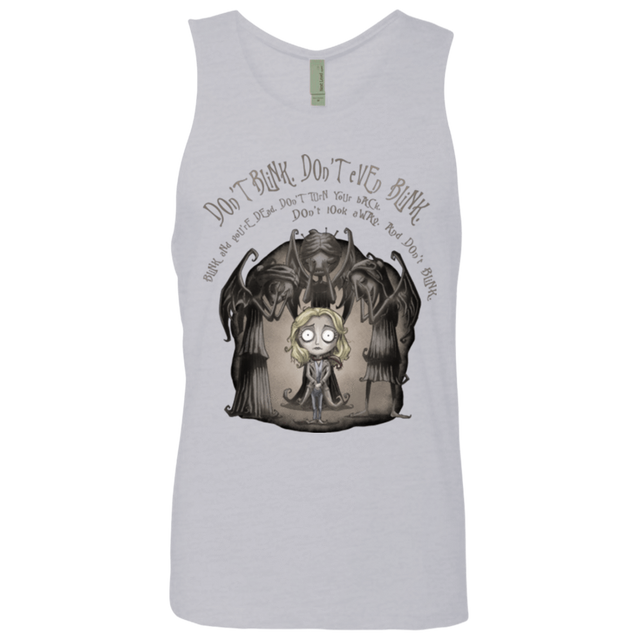 T-Shirts Heather Grey / Small Dont Blink Men's Premium Tank Top
