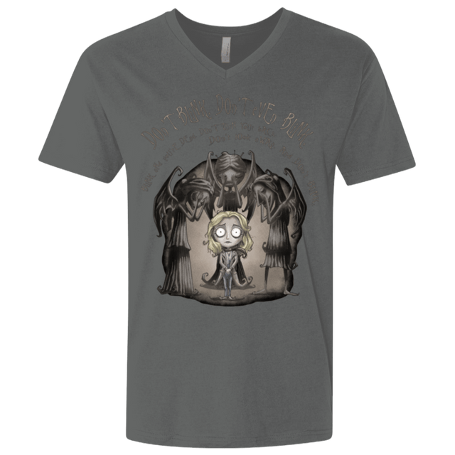 T-Shirts Heavy Metal / X-Small Dont Blink Men's Premium V-Neck