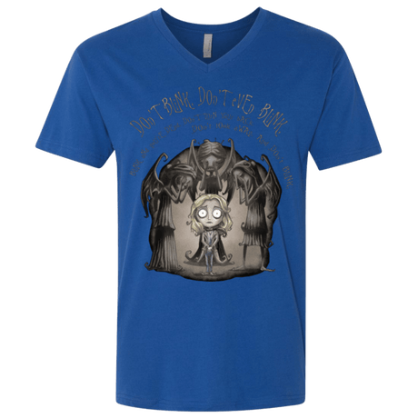 T-Shirts Royal / X-Small Dont Blink Men's Premium V-Neck