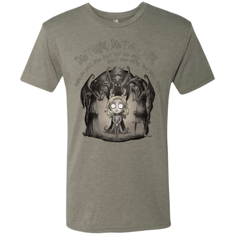 T-Shirts Venetian Grey / Small Dont Blink Men's Triblend T-Shirt