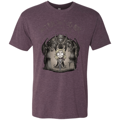 T-Shirts Vintage Purple / Small Dont Blink Men's Triblend T-Shirt