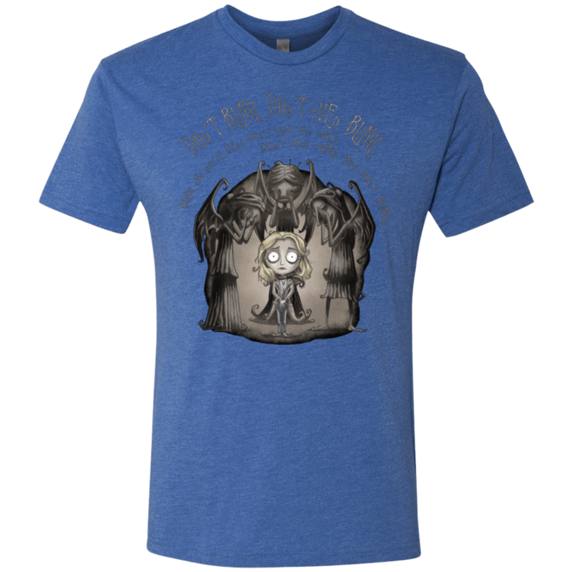 T-Shirts Vintage Royal / Small Dont Blink Men's Triblend T-Shirt