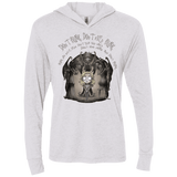 T-Shirts Heather White / X-Small Dont Blink Triblend Long Sleeve Hoodie Tee