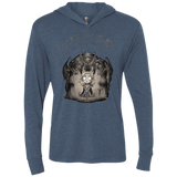 T-Shirts Indigo / X-Small Dont Blink Triblend Long Sleeve Hoodie Tee