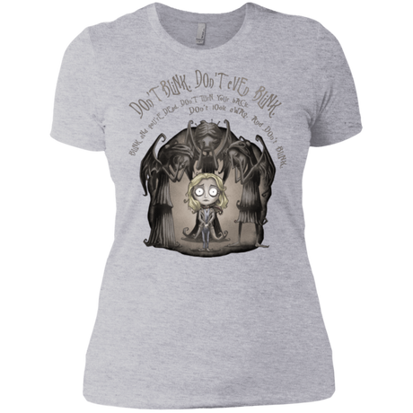 T-Shirts Heather Grey / X-Small Dont Blink Women's Premium T-Shirt