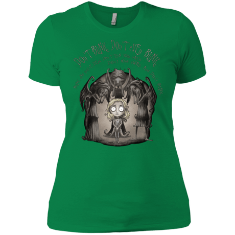 T-Shirts Kelly Green / X-Small Dont Blink Women's Premium T-Shirt