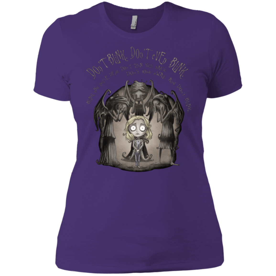 T-Shirts Purple / X-Small Dont Blink Women's Premium T-Shirt