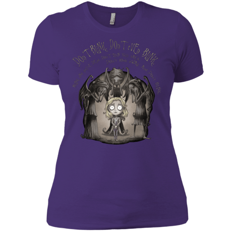 T-Shirts Purple / X-Small Dont Blink Women's Premium T-Shirt