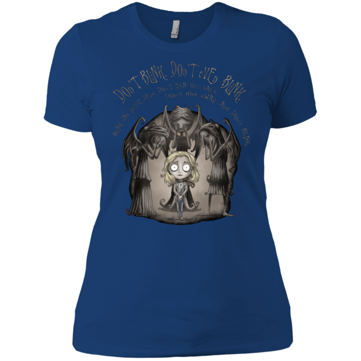 T-Shirts Royal / X-Small Dont Blink Women's Premium T-Shirt