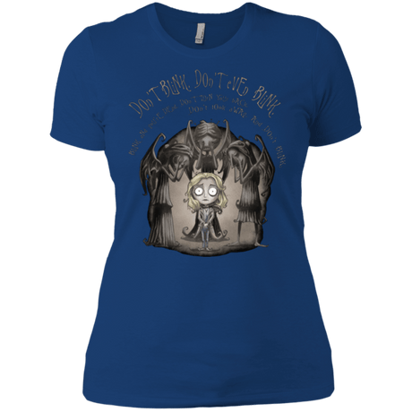 T-Shirts Royal / X-Small Dont Blink Women's Premium T-Shirt