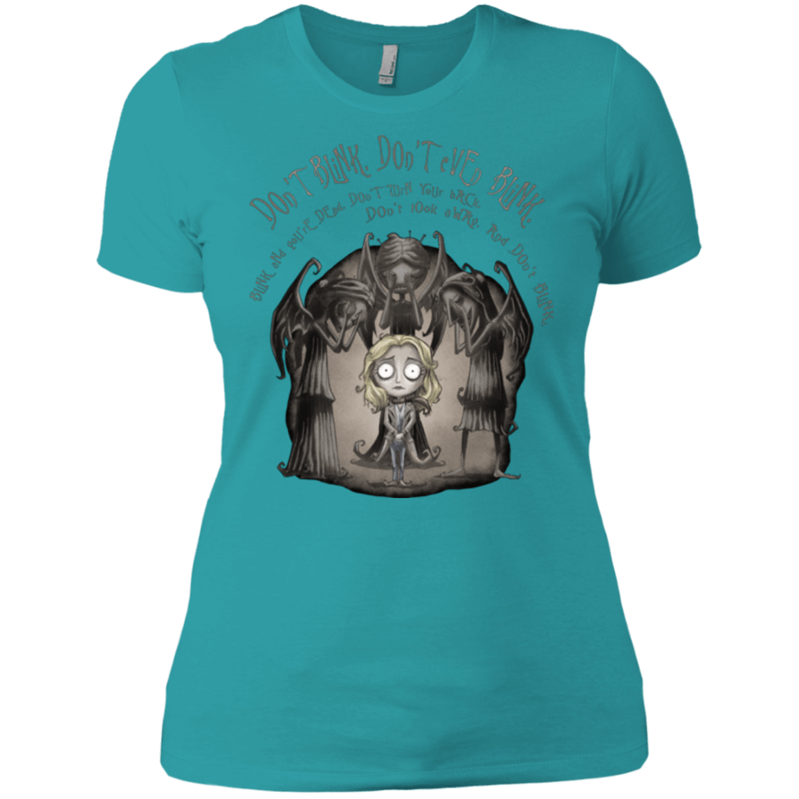 T-Shirts Tahiti Blue / X-Small Dont Blink Women's Premium T-Shirt