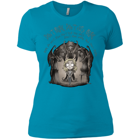 T-Shirts Turquoise / X-Small Dont Blink Women's Premium T-Shirt