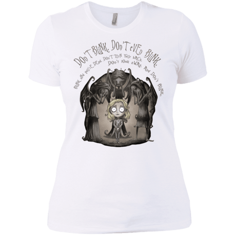 T-Shirts White / X-Small Dont Blink Women's Premium T-Shirt