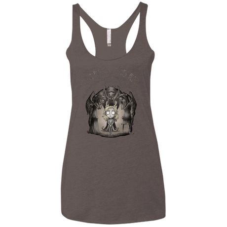T-Shirts Macchiato / X-Small Dont Blink Women's Triblend Racerback Tank