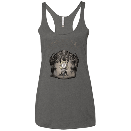 T-Shirts Premium Heather / X-Small Dont Blink Women's Triblend Racerback Tank