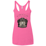 T-Shirts Vintage Pink / X-Small Dont Blink Women's Triblend Racerback Tank