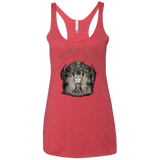 T-Shirts Vintage Red / X-Small Dont Blink Women's Triblend Racerback Tank