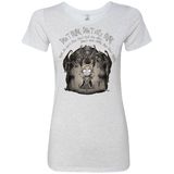 T-Shirts Heather White / Small Dont Blink Women's Triblend T-Shirt