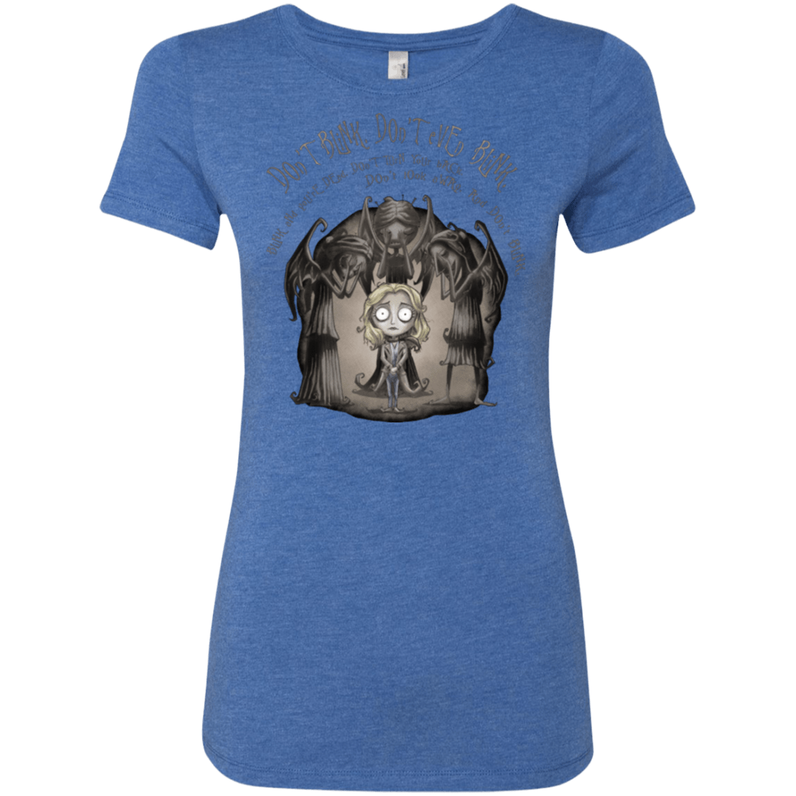 T-Shirts Vintage Royal / Small Dont Blink Women's Triblend T-Shirt