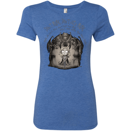 T-Shirts Vintage Royal / Small Dont Blink Women's Triblend T-Shirt