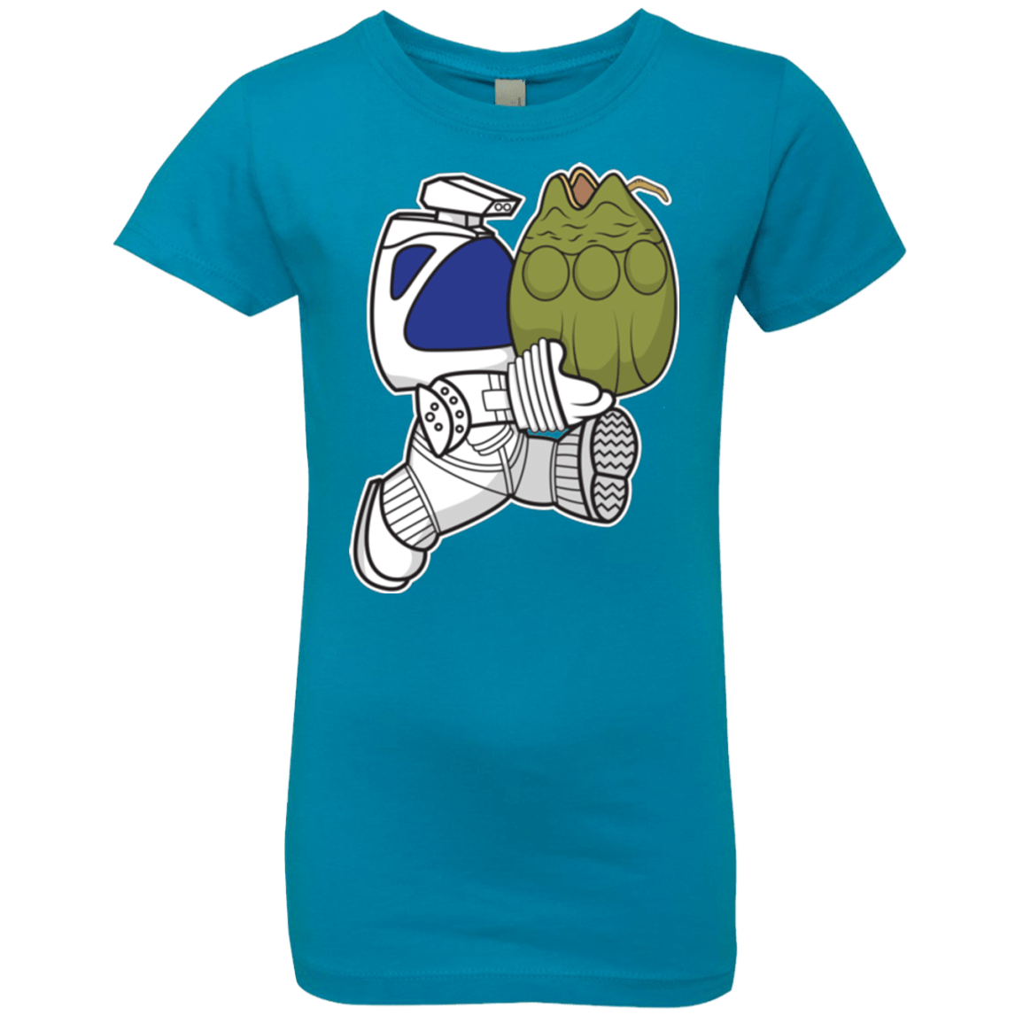 T-Shirts Turquoise / YXS Dont Drop The Egg Girls Premium T-Shirt