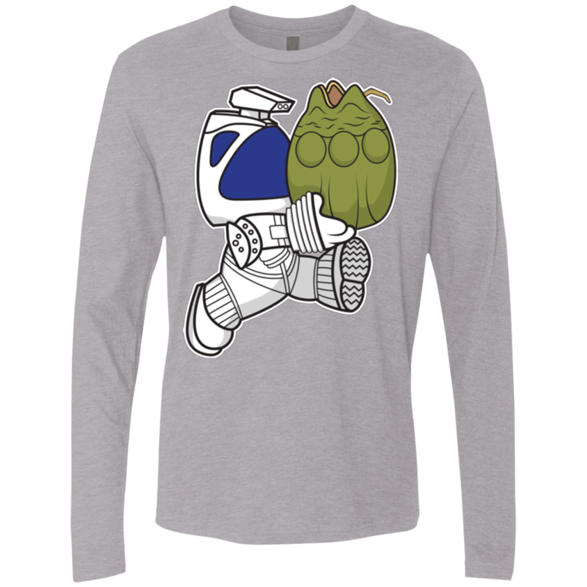 T-Shirts Heather Grey / Small Dont Drop The Egg Men's Premium Long Sleeve