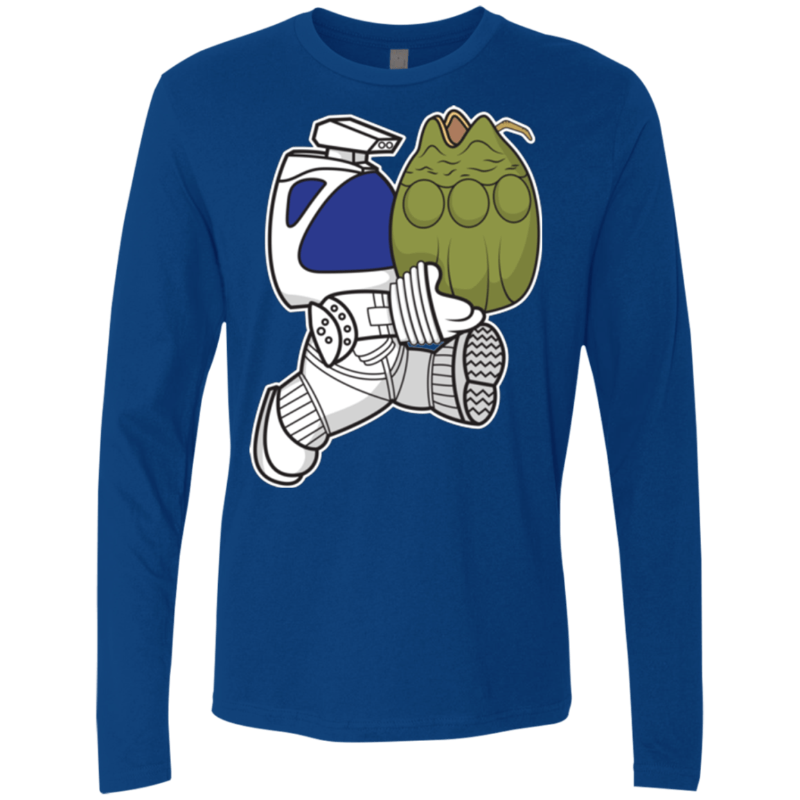 T-Shirts Royal / Small Dont Drop The Egg Men's Premium Long Sleeve