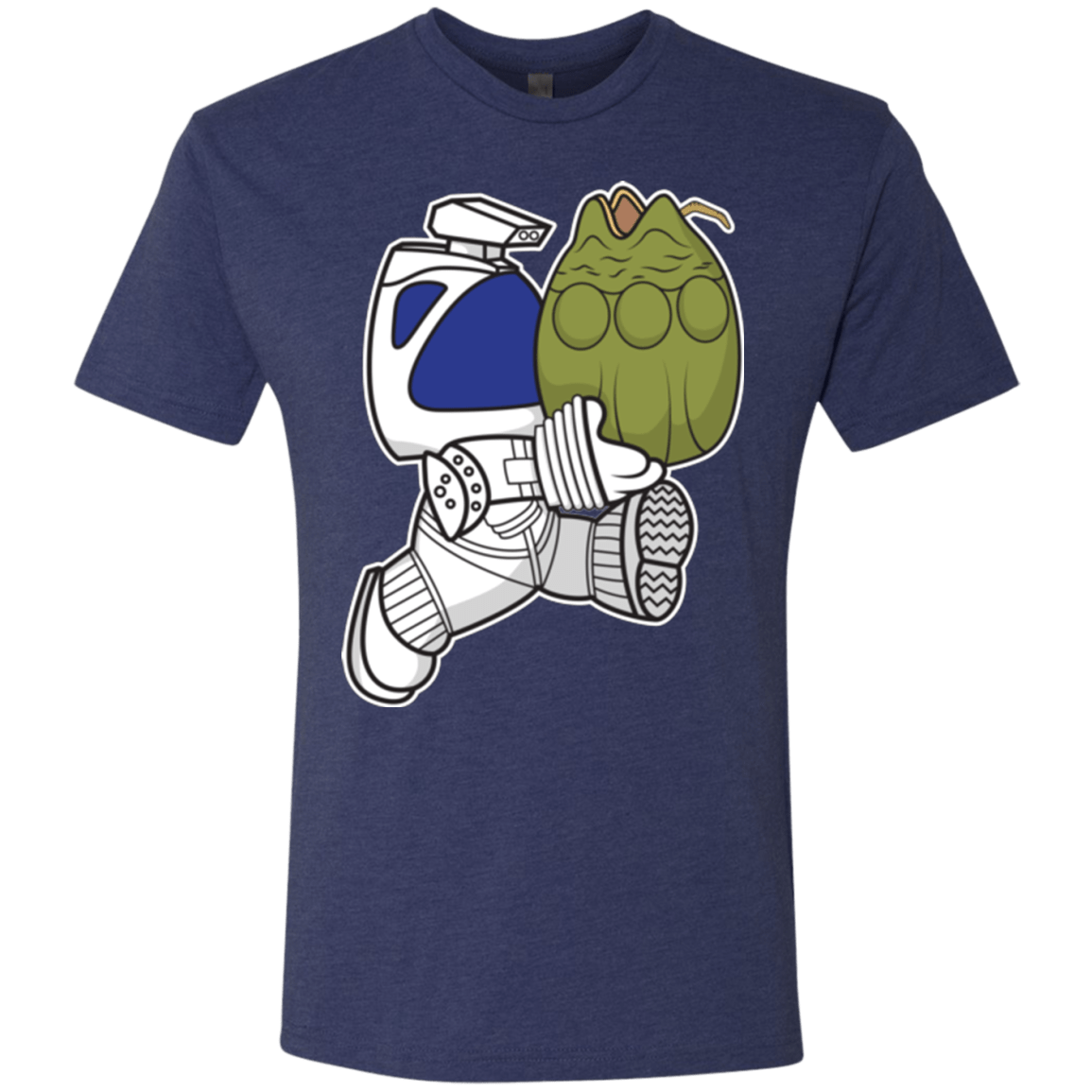 T-Shirts Vintage Navy / Small Dont Drop The Egg Men's Triblend T-Shirt