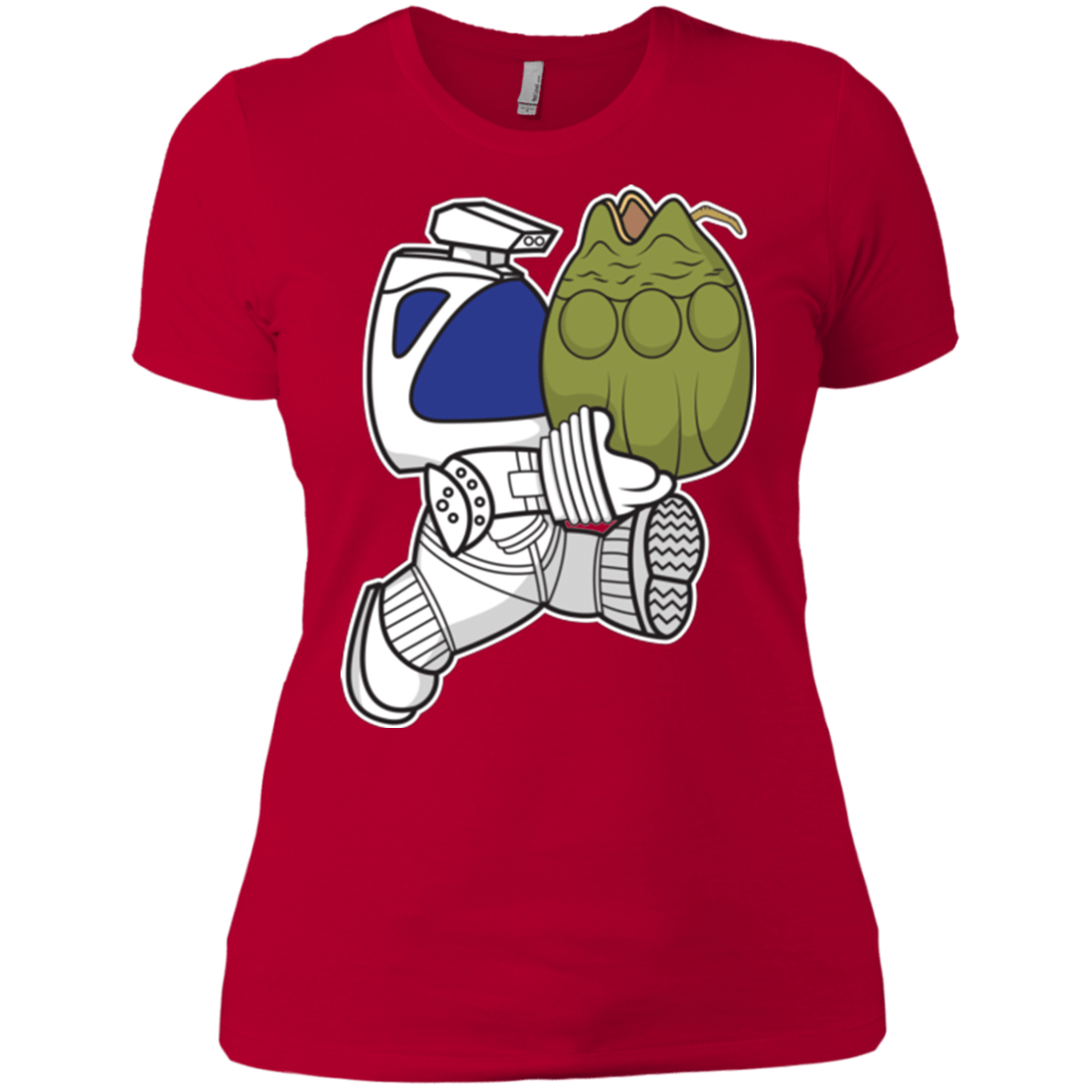 T-Shirts Red / X-Small Dont Drop The Egg Women's Premium T-Shirt