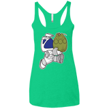 T-Shirts Envy / X-Small Dont Drop The Egg Women's Triblend Racerback Tank