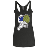 T-Shirts Vintage Black / X-Small Dont Drop The Egg Women's Triblend Racerback Tank