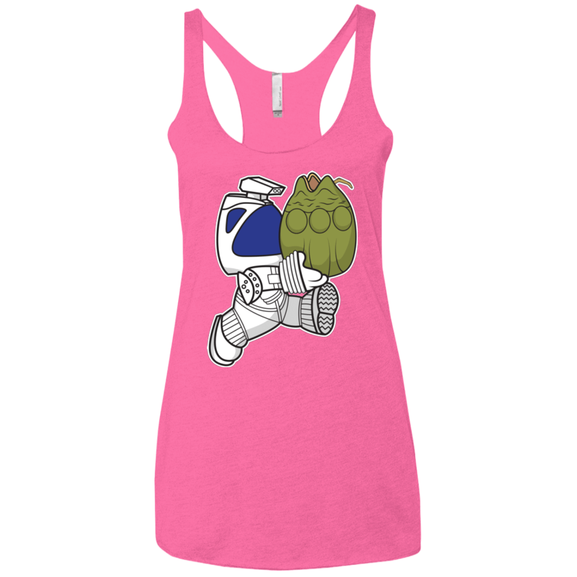 T-Shirts Vintage Pink / X-Small Dont Drop The Egg Women's Triblend Racerback Tank