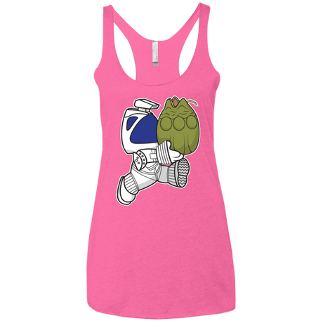 T-Shirts Vintage Pink / X-Small Dont Drop The Egg Women's Triblend Racerback Tank