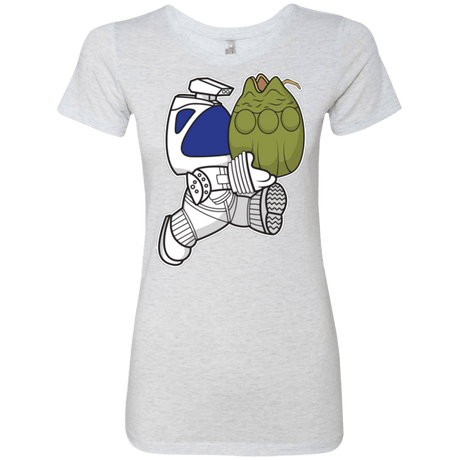 T-Shirts Heather White / Small Dont Drop The Egg Women's Triblend T-Shirt