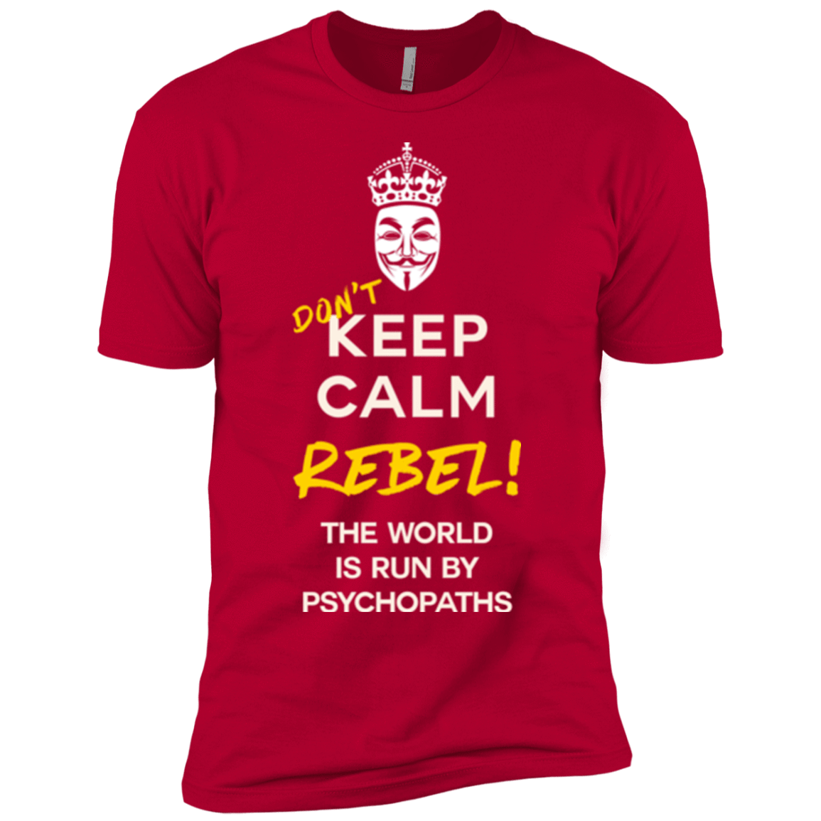 T-Shirts Red / YXS Dont Keep Calm Boys Premium T-Shirt