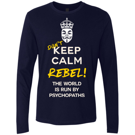 T-Shirts Midnight Navy / Small Dont Keep Calm Men's Premium Long Sleeve