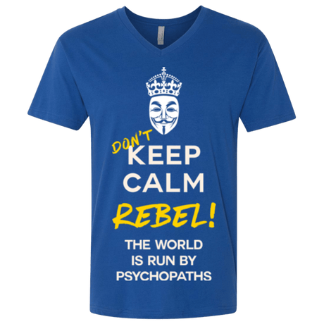 T-Shirts Royal / X-Small Dont Keep Calm Men's Premium V-Neck