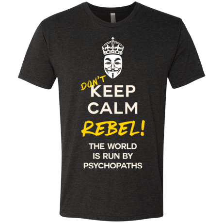 T-Shirts Vintage Black / Small Dont Keep Calm Men's Triblend T-Shirt