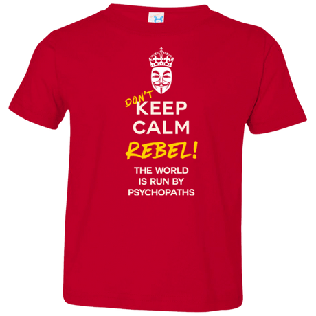 T-Shirts Red / 2T Dont Keep Calm Toddler Premium T-Shirt