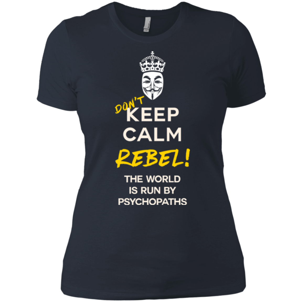 T-Shirts Indigo / X-Small Dont Keep Calm Women's Premium T-Shirt