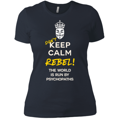 T-Shirts Indigo / X-Small Dont Keep Calm Women's Premium T-Shirt