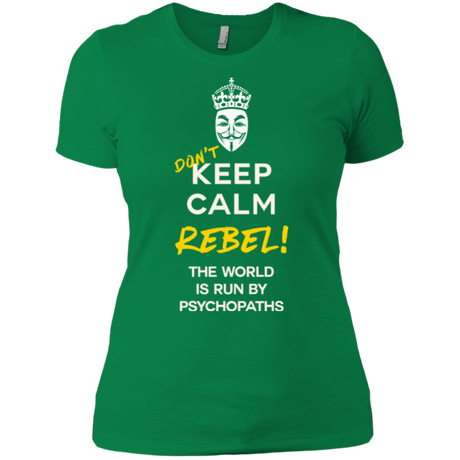 T-Shirts Kelly Green / X-Small Dont Keep Calm Women's Premium T-Shirt