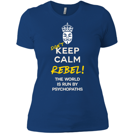 T-Shirts Royal / X-Small Dont Keep Calm Women's Premium T-Shirt