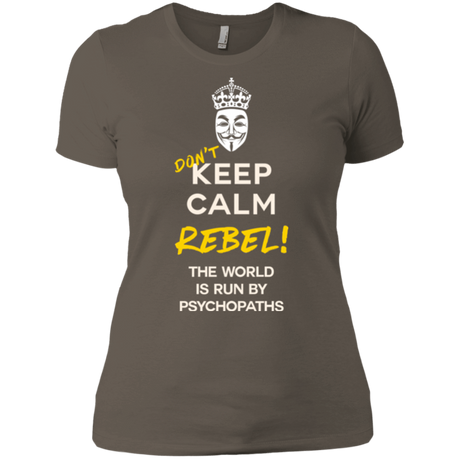 T-Shirts Warm Grey / X-Small Dont Keep Calm Women's Premium T-Shirt